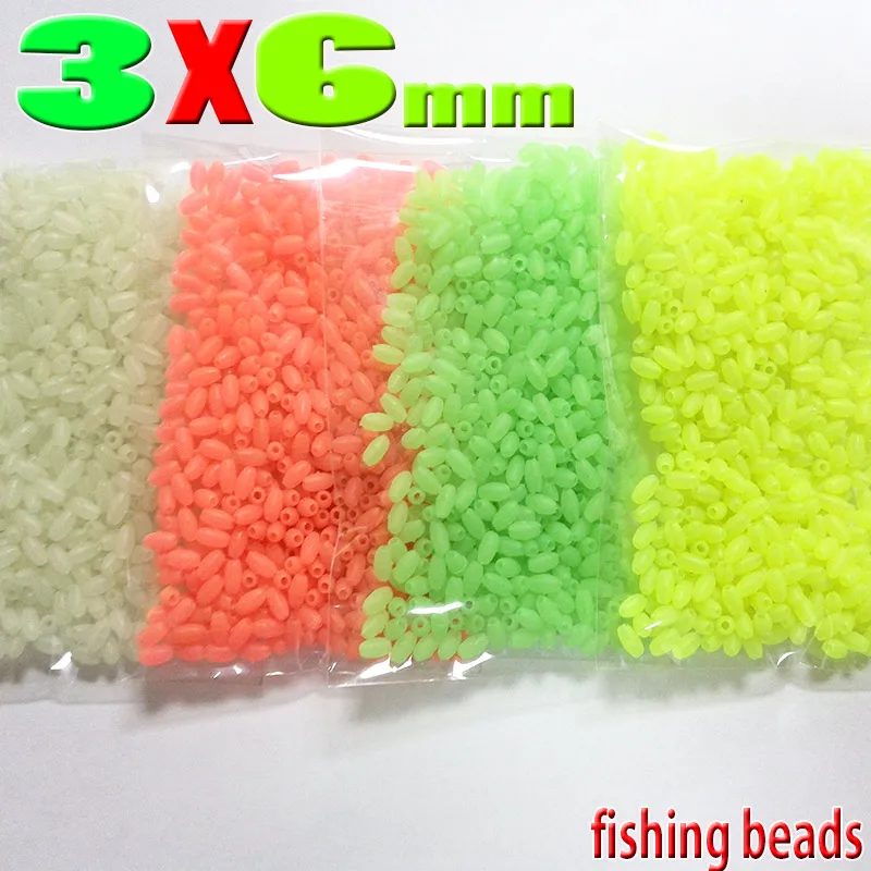 Cuentas luminosas doradas Glow Beads para pesca nocturna - imagen 4