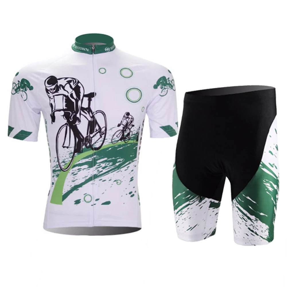 Conjunto de ciclismo hombre con gel 3D, secado rápido MTB - imagen 4
