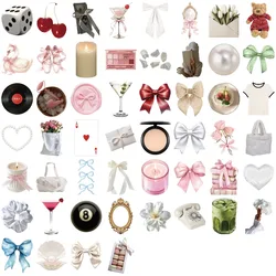 Pegatinas aesthetic impermeables para decorar objetos y accesorios