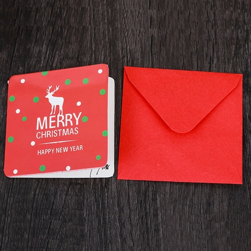 Tarjetas de Navidad Infantiles Pack Mini con Bendiciones Navideñas