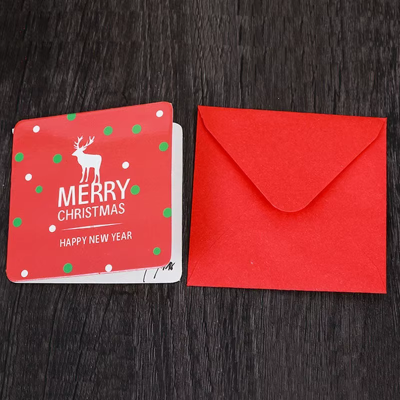 Tarjetas de Navidad Infantiles Pack Mini con Bendiciones Navideñas