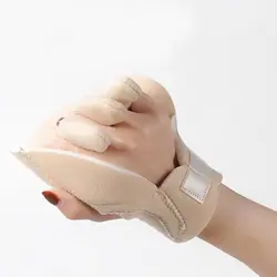 Soporte de mano con separador de dedos para caña de pescar