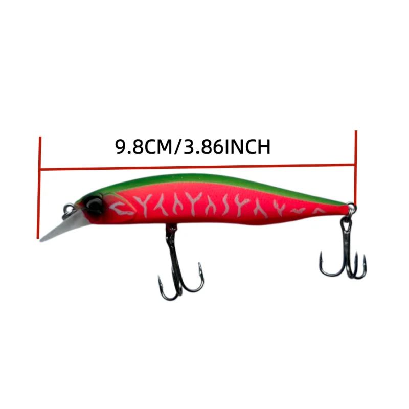 MEGAIMABASS Realis Jerkbait Mino suspensión – lanzamiento largo - imagen 2