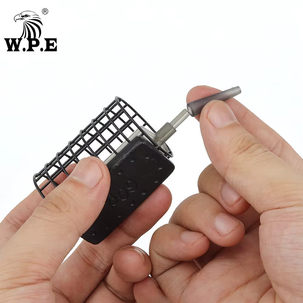 W.P.E Alimentador Método Carpa - Jaula Acero 60-120g - imagen 2
