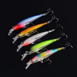Crankbait minnow suspendido y oscilante con láser para lucio y lubina