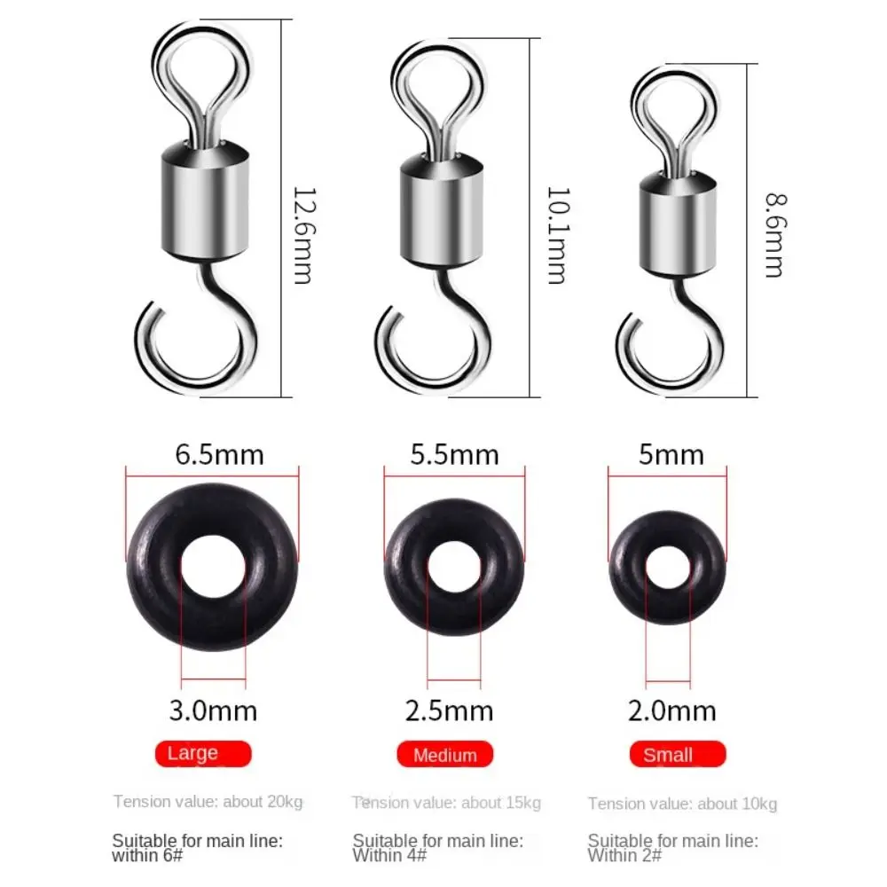 Kit juntas tóricas para señuelos Wacky Rig y efecto picada