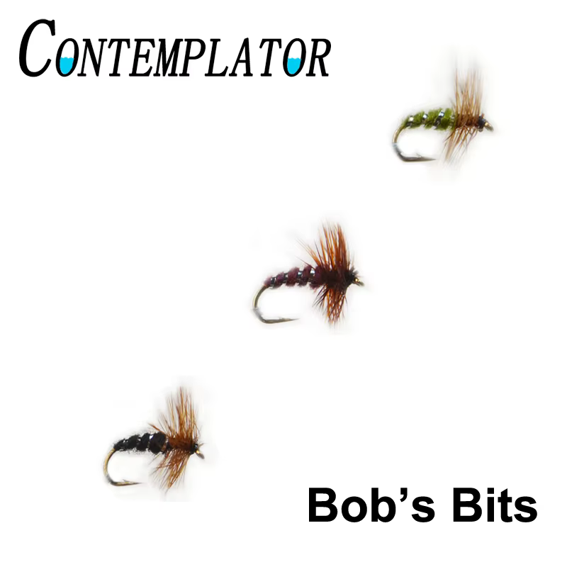 Bobs Bits Moscas secas emergentes para trucha arcoíris - imagen 2