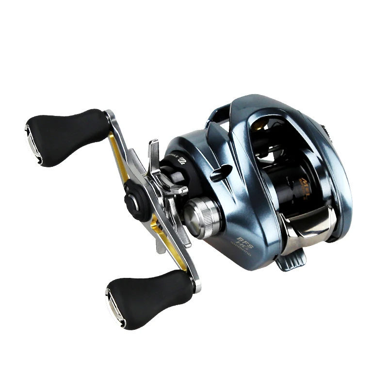 Shimano Aldebaran BFS HG XG carrete baitcasting perfil bajo - imagen 3