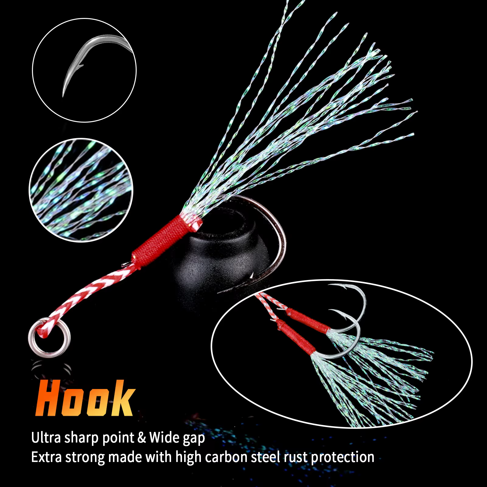 THKFISH Señuelos metálicos para trucha y pesca lenta - imagen 5