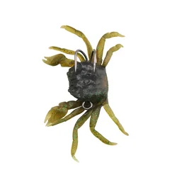 Cangrejo artificial para pesca – 13cm doble anzuelo de largo alcance