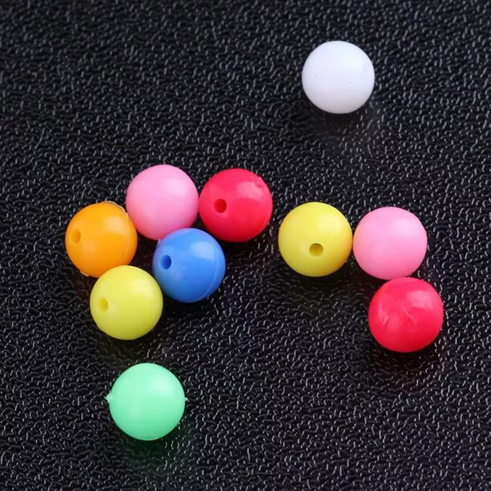 Perlas flotantes doble taladro para montajes de pesca - imagen 4