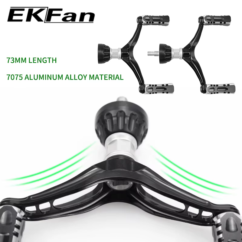 Manivela Reemplazo Aluminio 73mm – Para Carretes Spinning EKFan