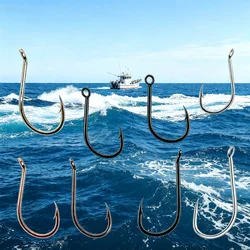 Anzuelo de acero carbono 515N para pesca deportiva