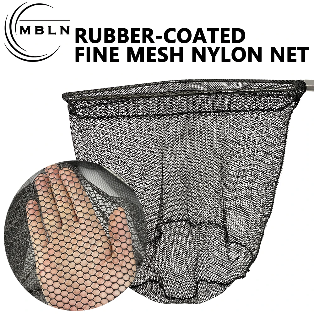 MBLN Red de aterrizaje plegable telescópica de aluminio con nailon - imagen 2