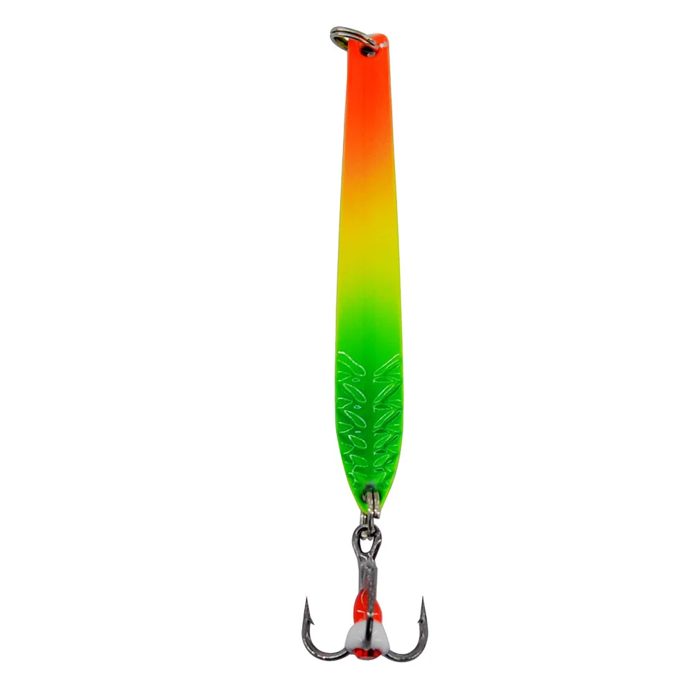 técnica de jigging con señuelo de invierno