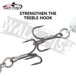 Señuelo Popper Walk Fish – Superficie tipo lápiz para lubina