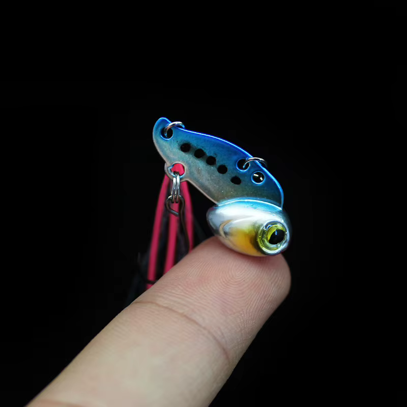 Señuelo Vib Cobre Metálico 3g-6g - Agua dulce - imagen 4
