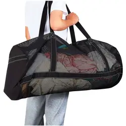 Bolsa seca de malla portátil de gran capacidad – lona plegable