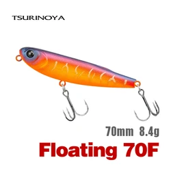 Tsurinoya 70F Z Dog – Señuelo topwater andador flotante para lucio