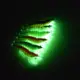 Cebo artificial luminoso de camarón doble capa con anzuelo marítimo - imagen 2