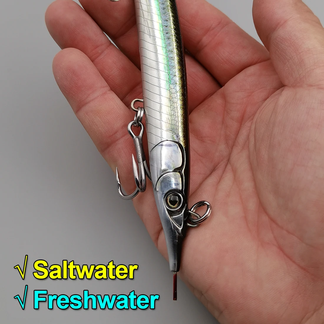 FishTrip Anillas partidas acero inoxidable resistentes para señuelos - imagen 4