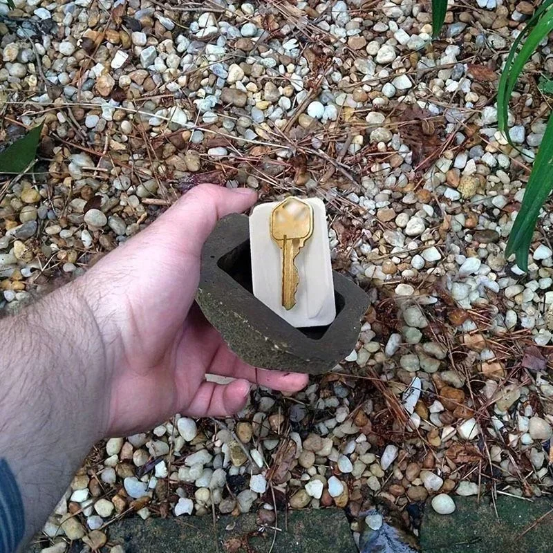 Detalle de la textura de piedra falsa