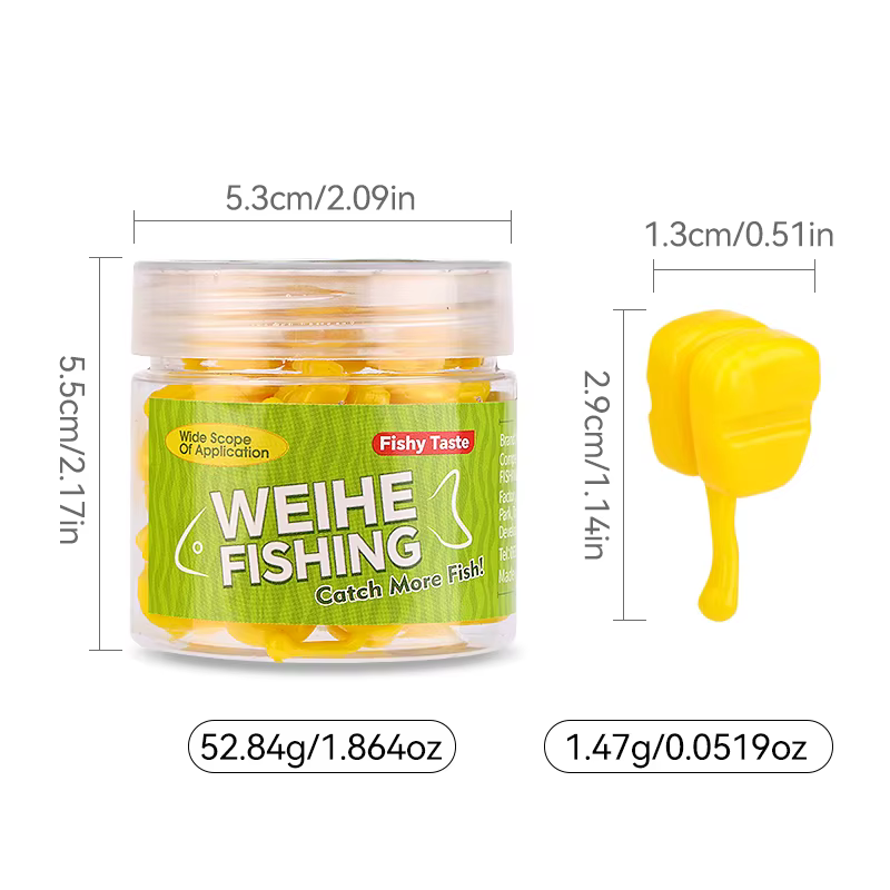 WEIHE Vinilo flotante doble maíz – TPE multiaromático