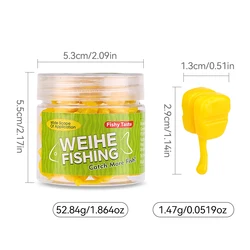 WEIHE Vinilo flotante doble maíz – TPE multiaromático