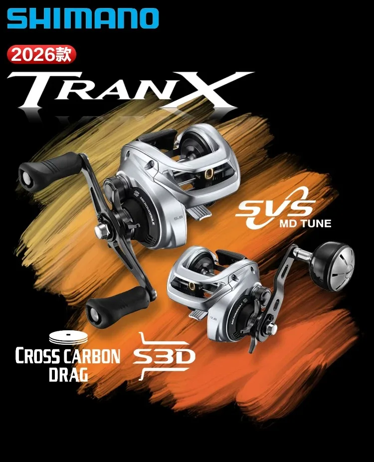 Carrete SHIMANO Tranx Serie 400 para agua salada