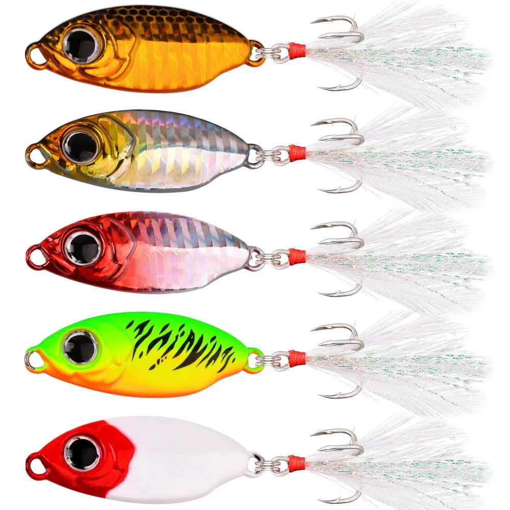 Jig head metálica para trucha, anzuelo simple de vástago largo - imagen 4