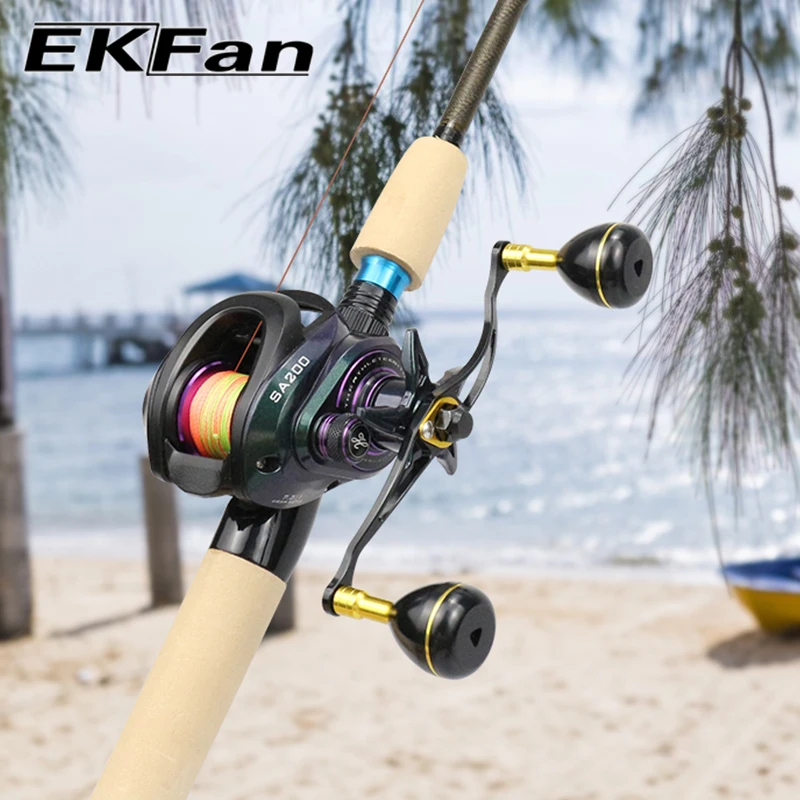 Manivela para carrete de baitcasting EKFan