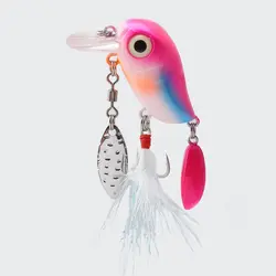 Cucharilla Giratoria de Pesca con Anzuelo Triple