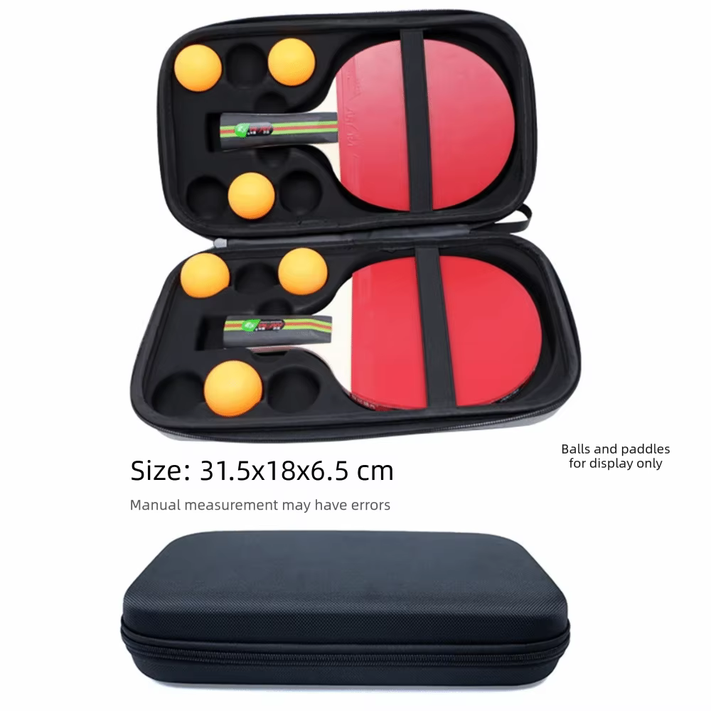 Estuche EVA para palas de ping-pong, vista frontal