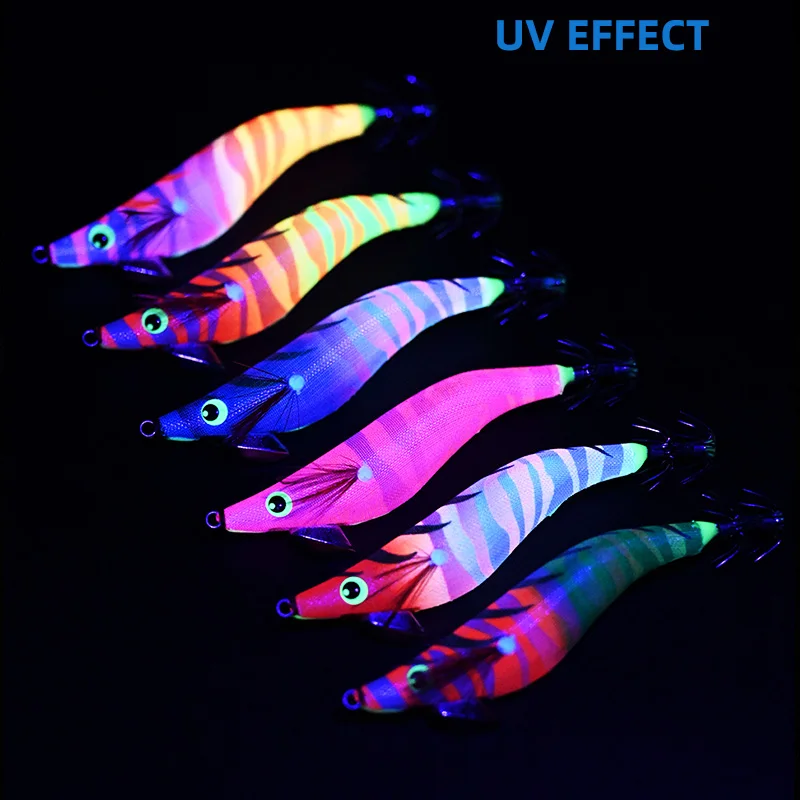 BLUX Shallow Light Eging – Señuelo para calamares UV - imagen 5