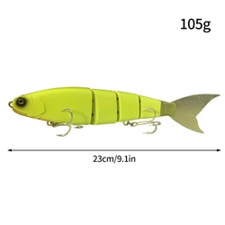 Balam Madness Swimbait gigante articulado para pesca en agua salada
