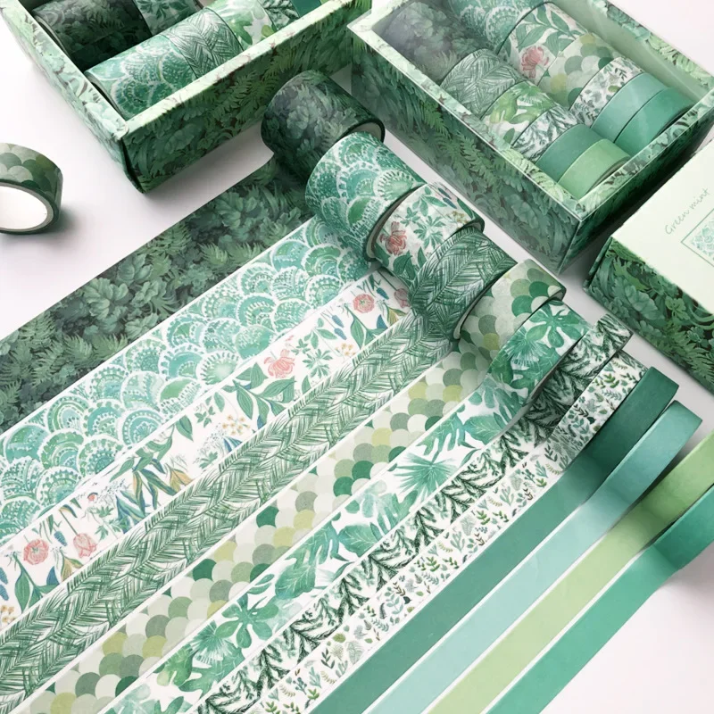 Cinta washi vintage adhesiva para scrapbooking kawaii japonesa - imagen 2