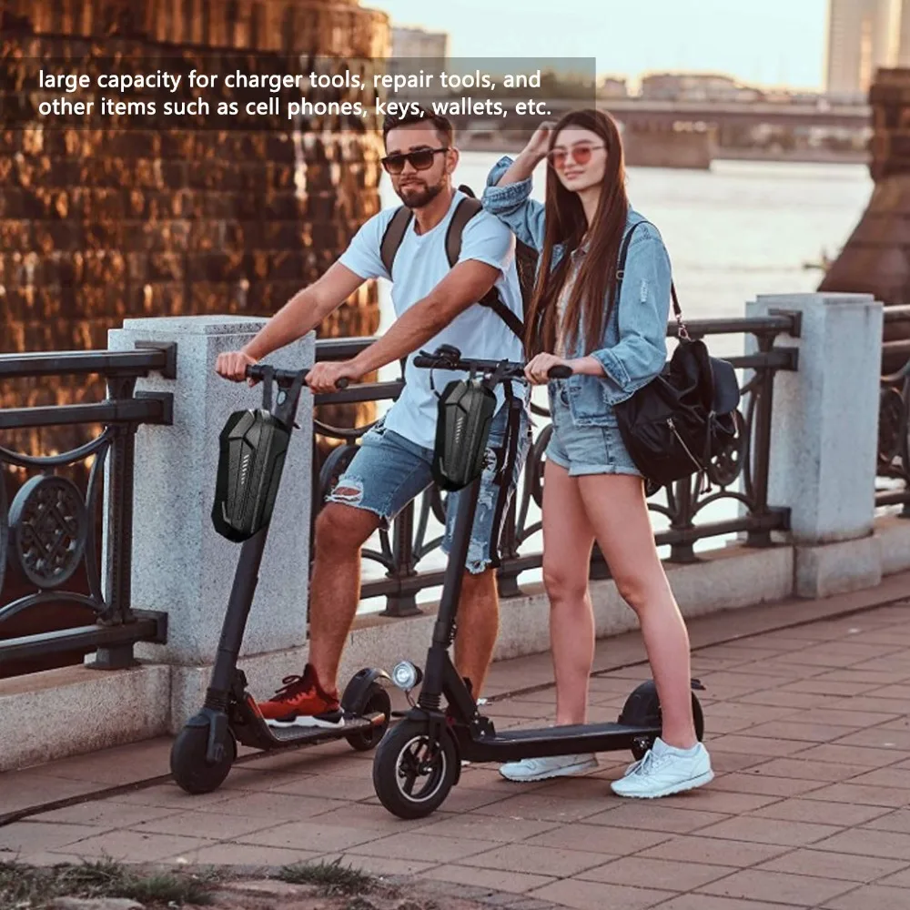 Bolsa impermeable para scooter EVA y PU, gran capacidad con cremallera - imagen 3