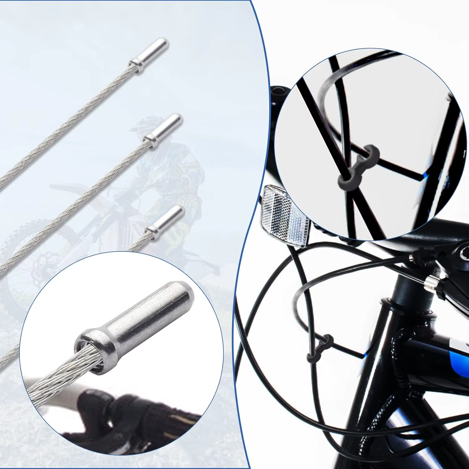 Tapas Giratorias para Cables de Freno MTB - imagen 3