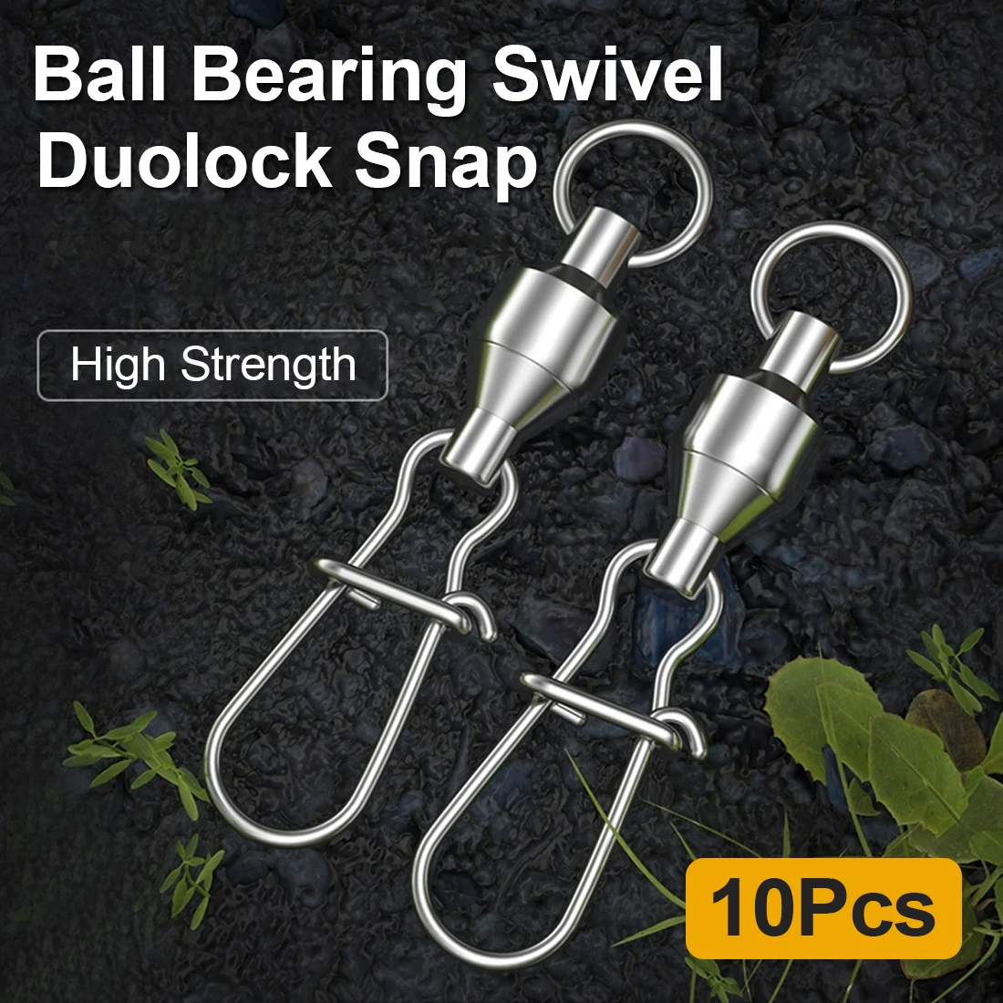 Giratorios Duolock Snap – Con rodamiento de acero inoxidable