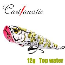 Castfanatic JS90 Popper Topwater – Señuelo flotante para lubina