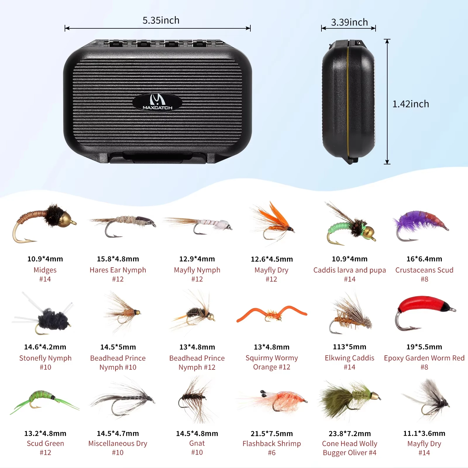 Maximumcatch Extreme X Kit de pesca con mosca rápido, con accesorios - imagen 2