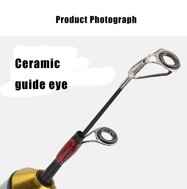 Caña de 60 cm, ajustable para guardarla fácil