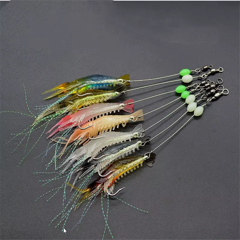 Swimbait blando luminoso 8cm/5g – Señuelo para lubina, trucha y salmón - imagen 3