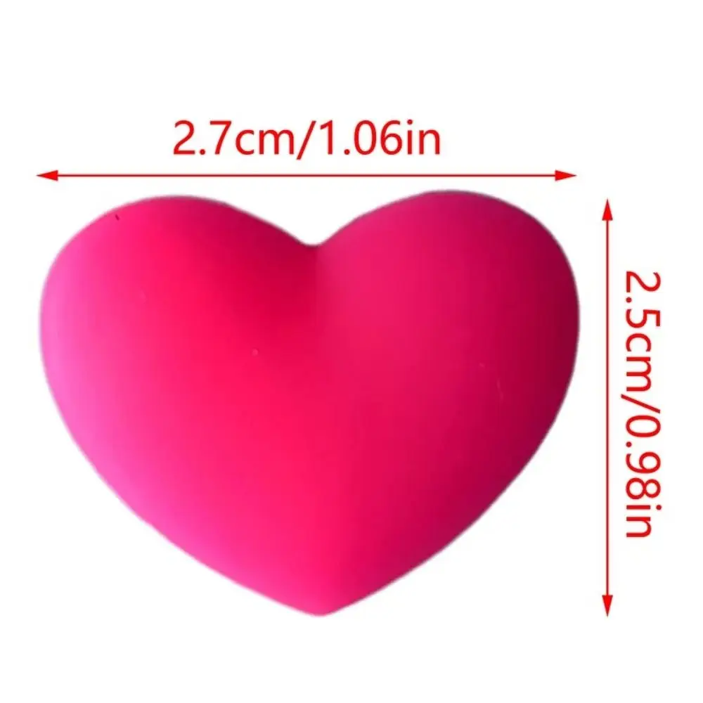 Amortiguador de vibraciones en forma de corazón de silicona para raqueta de tenis