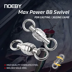 Noeby Max Power Giratorio BB Anillo Soldado – Jigging GT y Casting