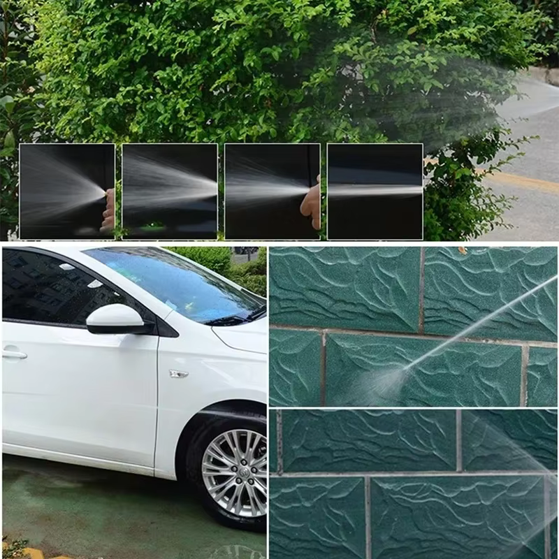 Boquilla alta presión ajustable jardín – Pistola pulverización - imagen 2
