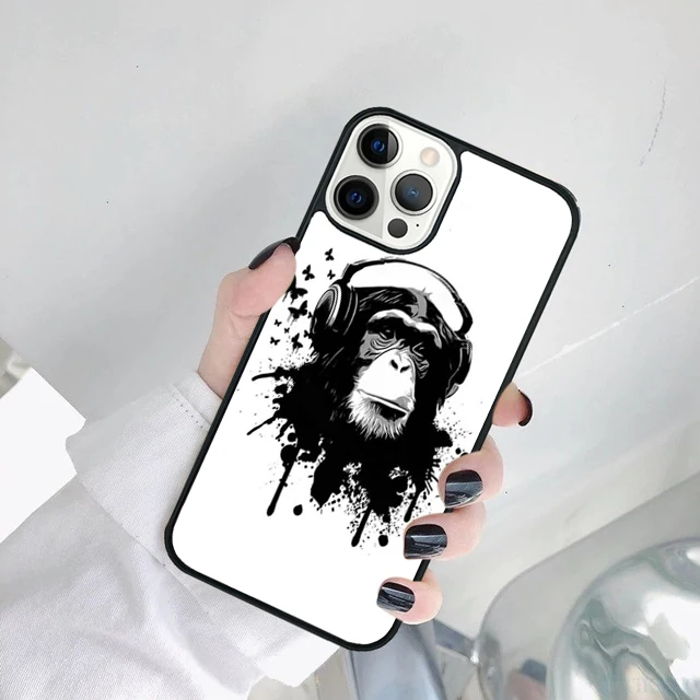 Vista de la funda y el motivo animado