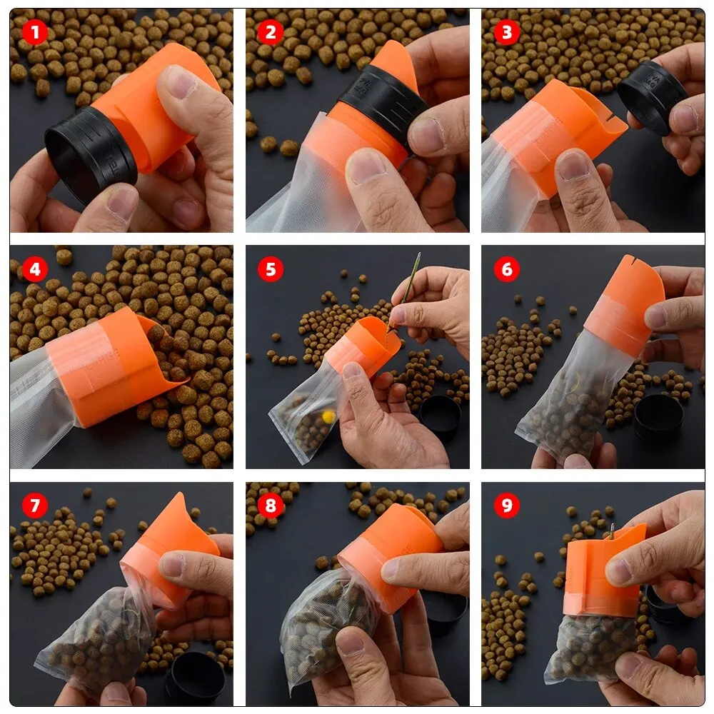 Alimentador de método con pellets