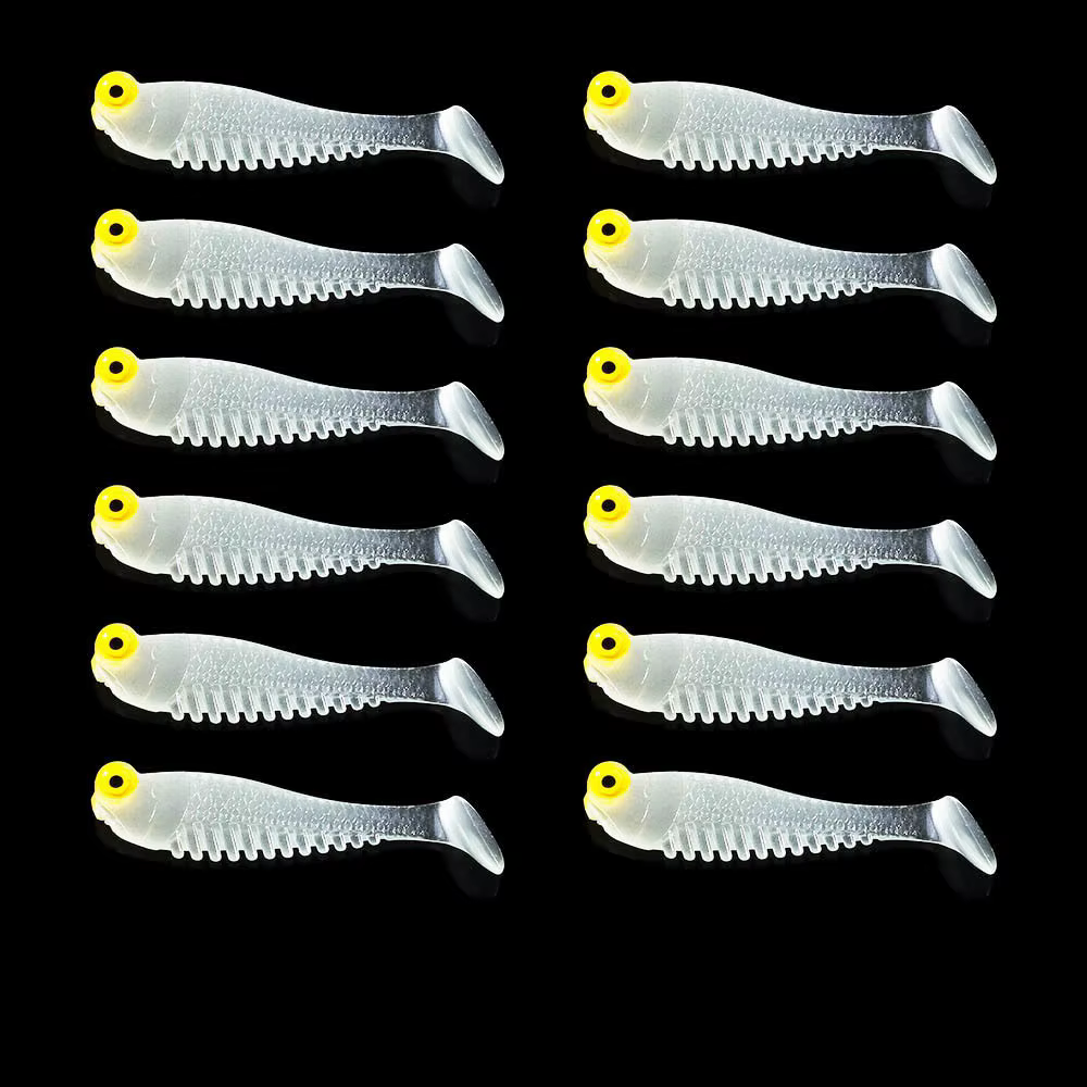 Señuelo FLYSAND Pez 5cm – Silicona blanda para depredadores - imagen 4