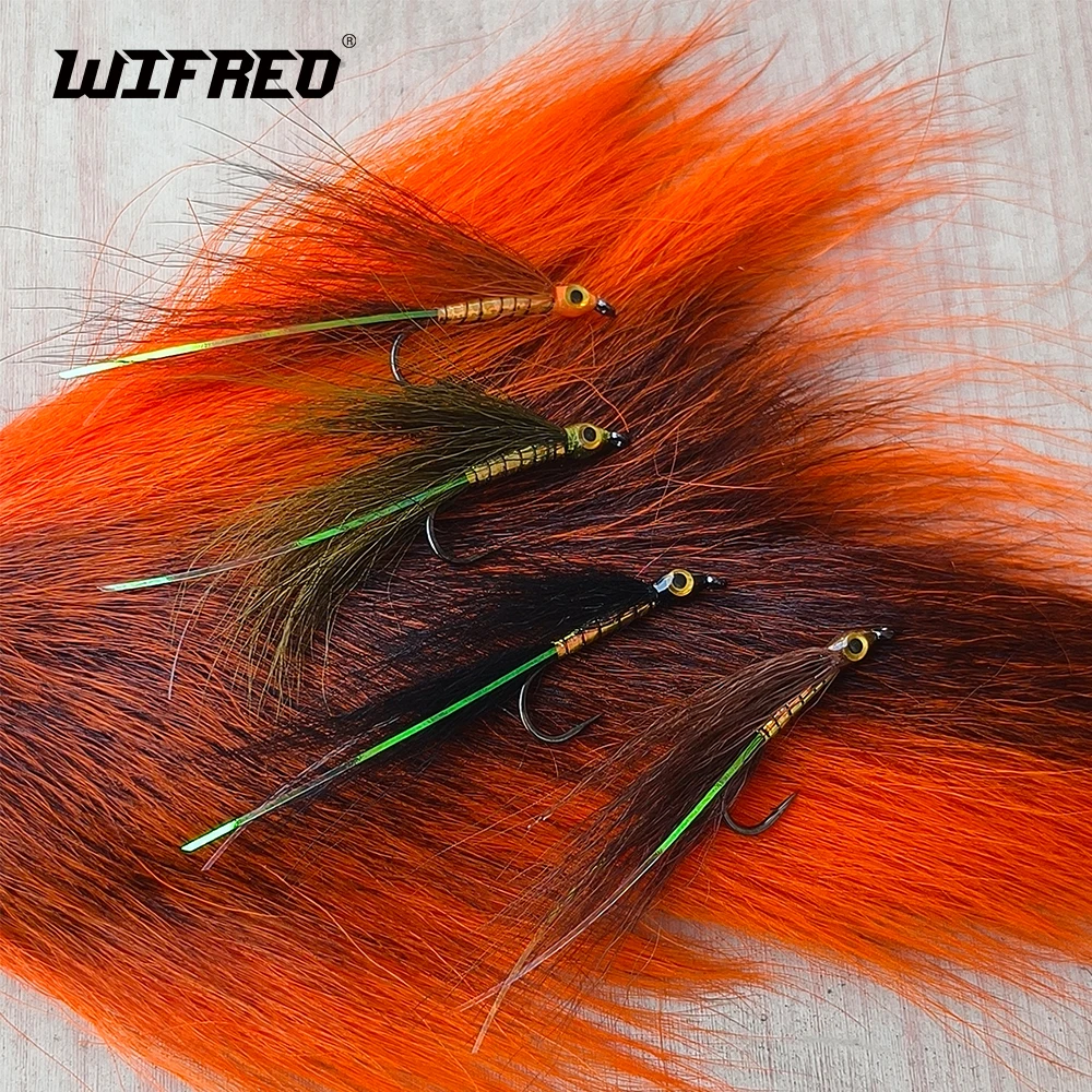 Wifreo Bucktail Minnow – Señuelo de mosca para trucha, bass y lucio - imagen 4